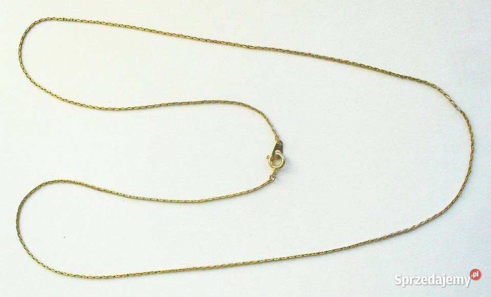 Stary delikatny metalowy łańcuszek w kolorze Gliwice