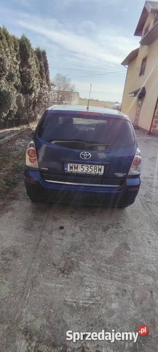 Sprzedam Toyotę Verso LPG nieuszkodzony Verso Mińsk Mazowiecki