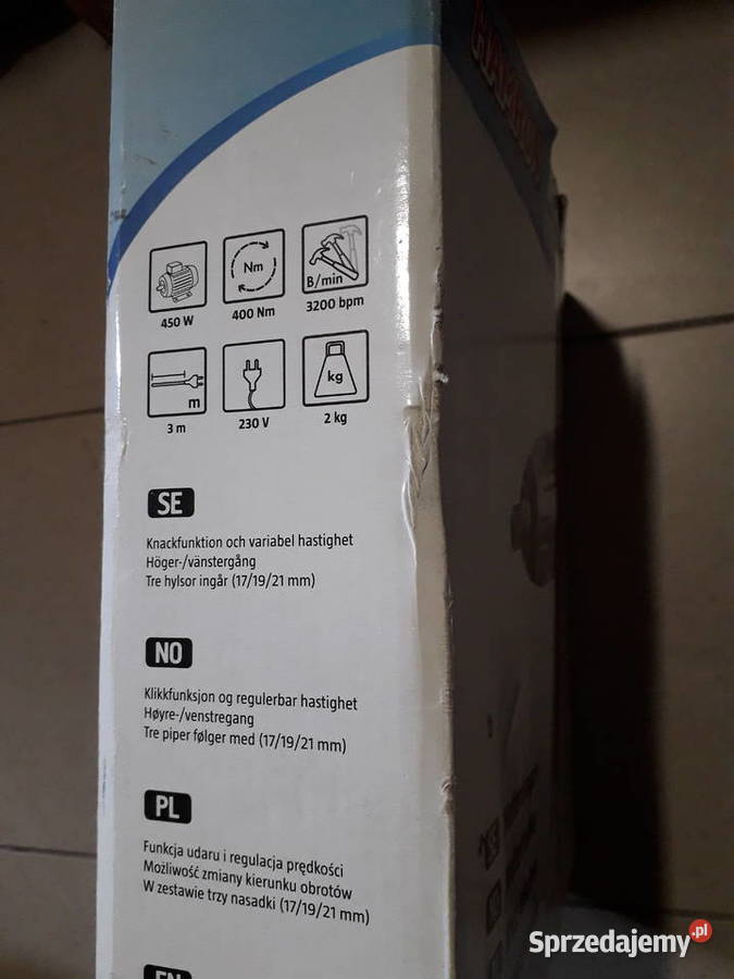 Klucz udarowy elektryczny mazowieckie Warszawa