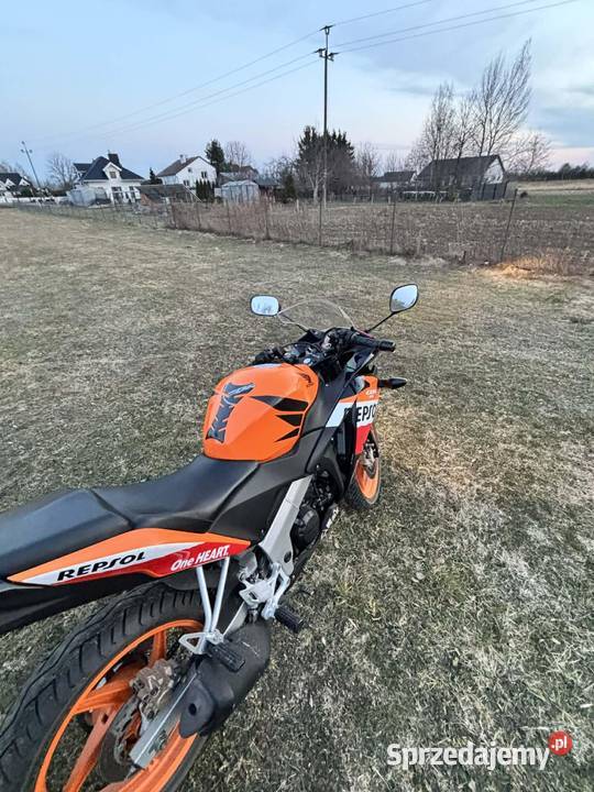 Honda CBR 125r 2013 Rok produkcji 2013 podkarpackie