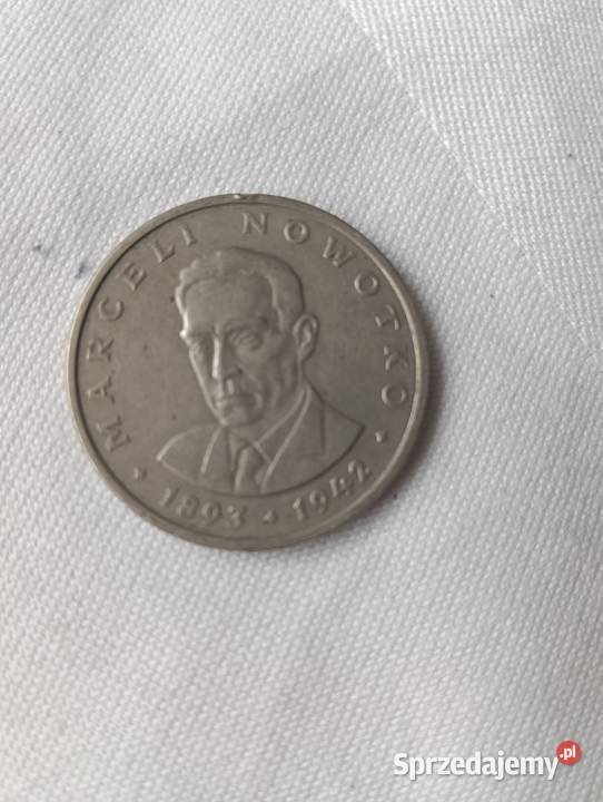 Moneta 20zl Marceli Nowotko Węgierska Górka sprzedam