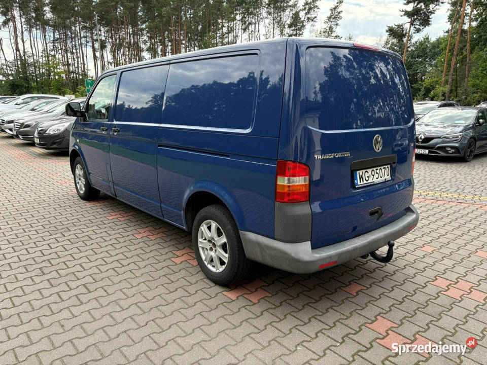 Volkswagen Transporter T5 25 TDI 130 Długi 2 x centralny zamek Lipówki sprzedam