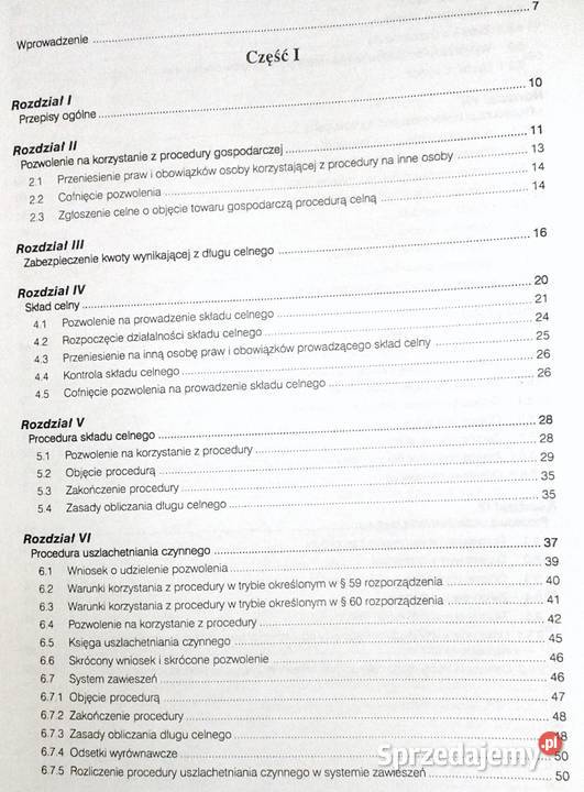 Gospodarcze procedury celne D BłasiakBarnuś Chełm