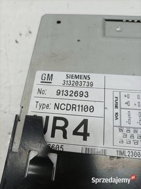 RADIO SIEMENS NCDR 1100 313203739 Opel Astra II Motoryzacja świętokrzyskie