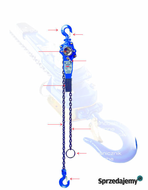 Wciągnik Łańcuchowy Wciągarka Wyciągarka Ręczna śląskie Zabrze