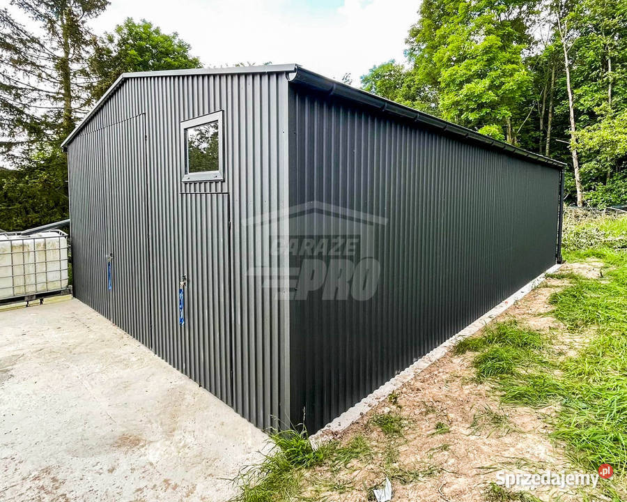 Hala Garaż Blaszany 7x10m Brama Dwuskrzydłowa Sprzedaż kujawsko-pomorskie Inowrocław