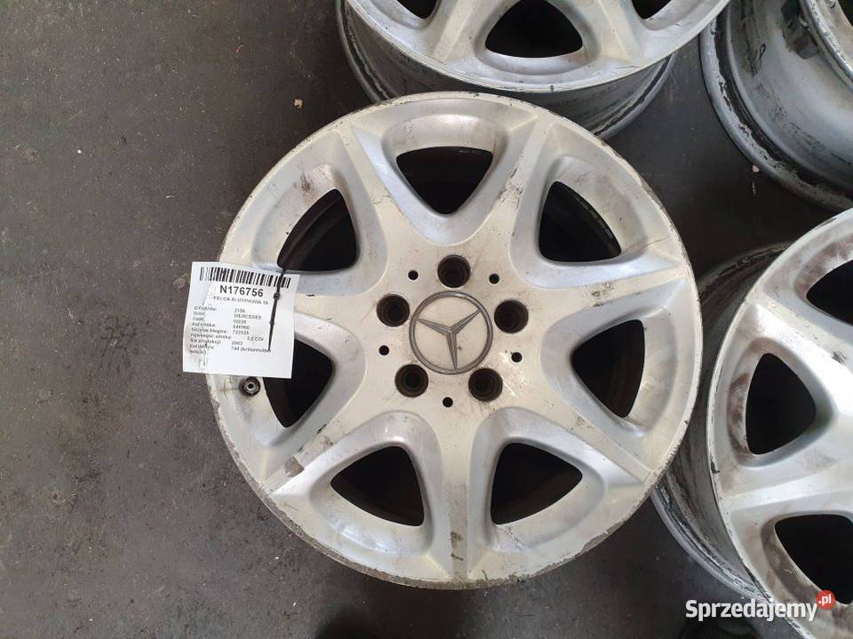 ALUFELGI KOMPLET MERCEDES W220 A2204012302 osobowe Lipno