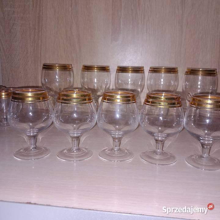 Kieliszki lampki Pieroth Jubilee vintage Łódź