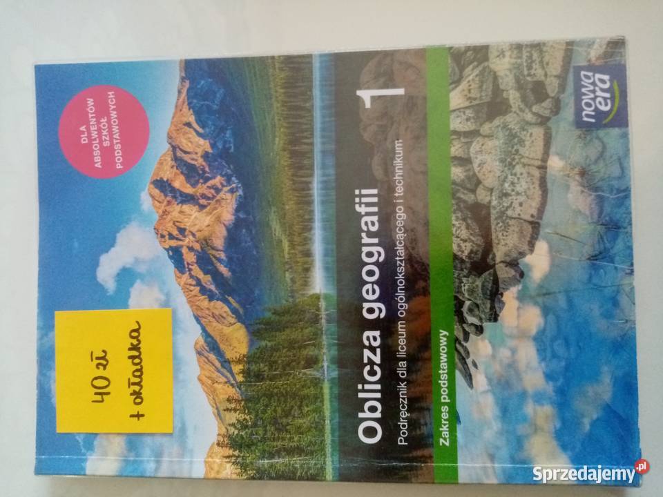 książki podręczniki do kl 1, 2 szkoły średniej j polski biologia geografia