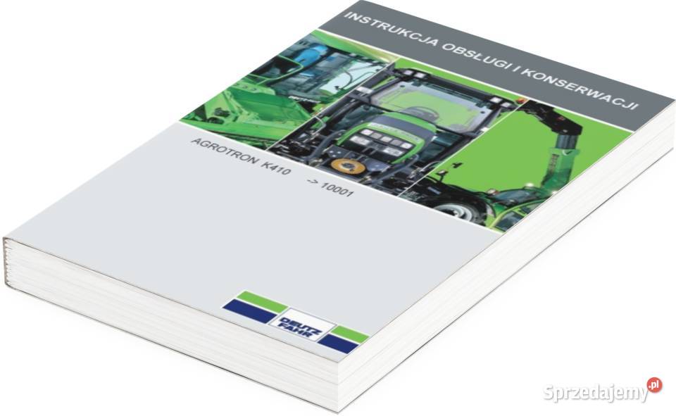 Instrukcja Deutz Fahr Agrotron K 410 420 610 Szamotuły