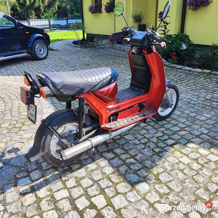 Simson Sr 50 4 biegowy zarejestrowany manualna Zielona Góra