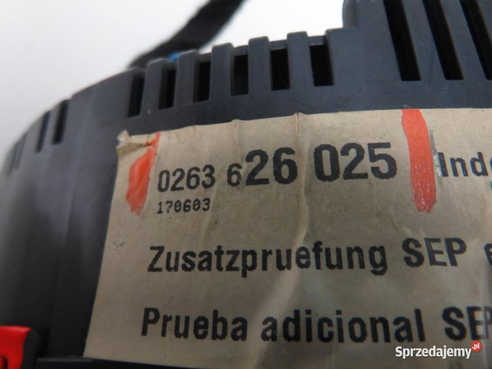 LICZNIK AUDI A4 B6 19 TDI PD 101 AVB 0263626025