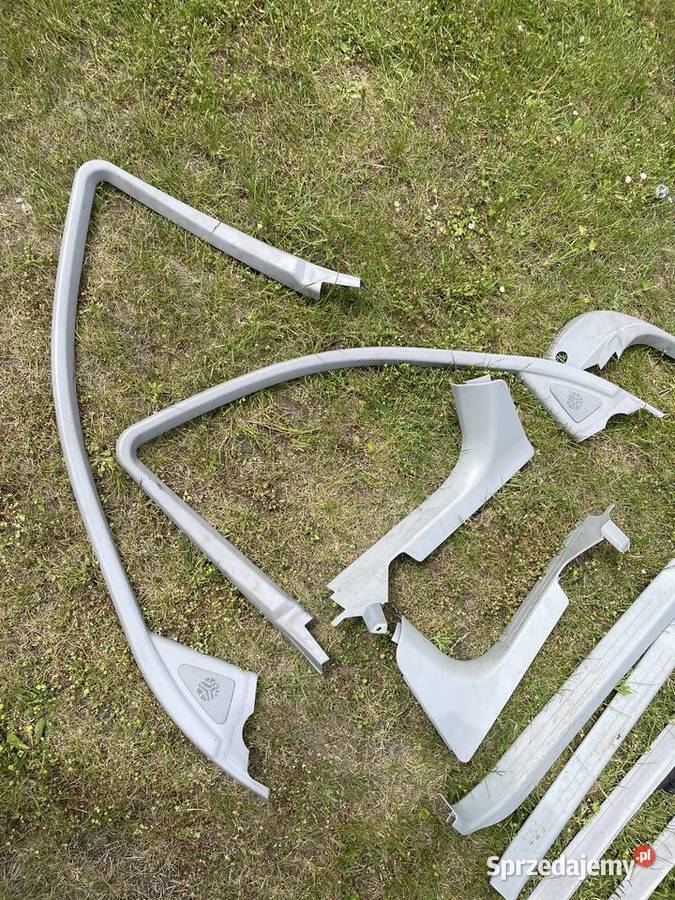 Plastikowe uszczelki listwy drzwi W220 siwe Elbląg