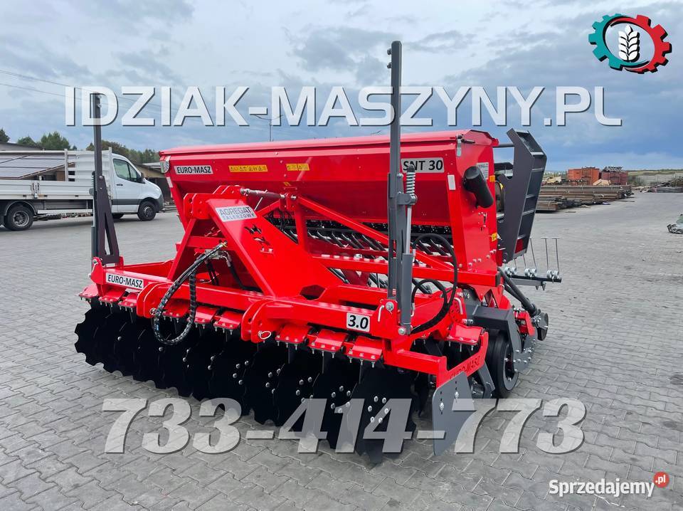 Siewnik nabudowany Zestaw siewny EUROMASZ 3m 2 śląskie Tychy