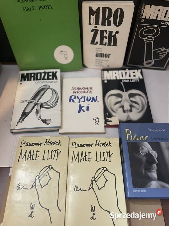 Zestaw książek Sławomir Mrożek Miłosz