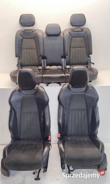 SKODA KAROQ FOTELE KANAPA ALCANTARA SKÓRA GRZANE