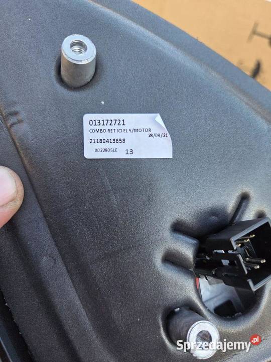 Lusterko Lewe Opel Combo C 5 Pin 13172721