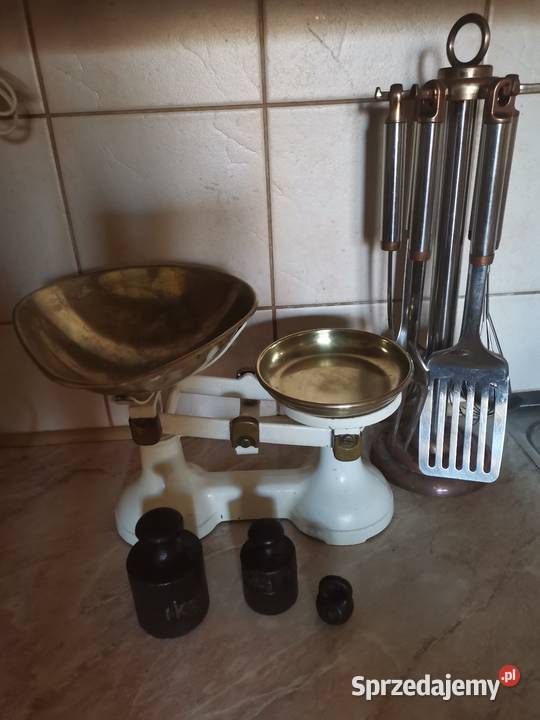 Stara waga szalkowa ART DECO Kraków