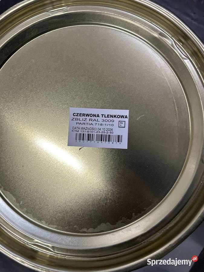 Lowicyn Eko czerwony tlenkowy RAL 3009 Stalowa Wola