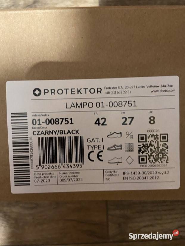Buty taktyczne Protektor Lampo 01008751 42