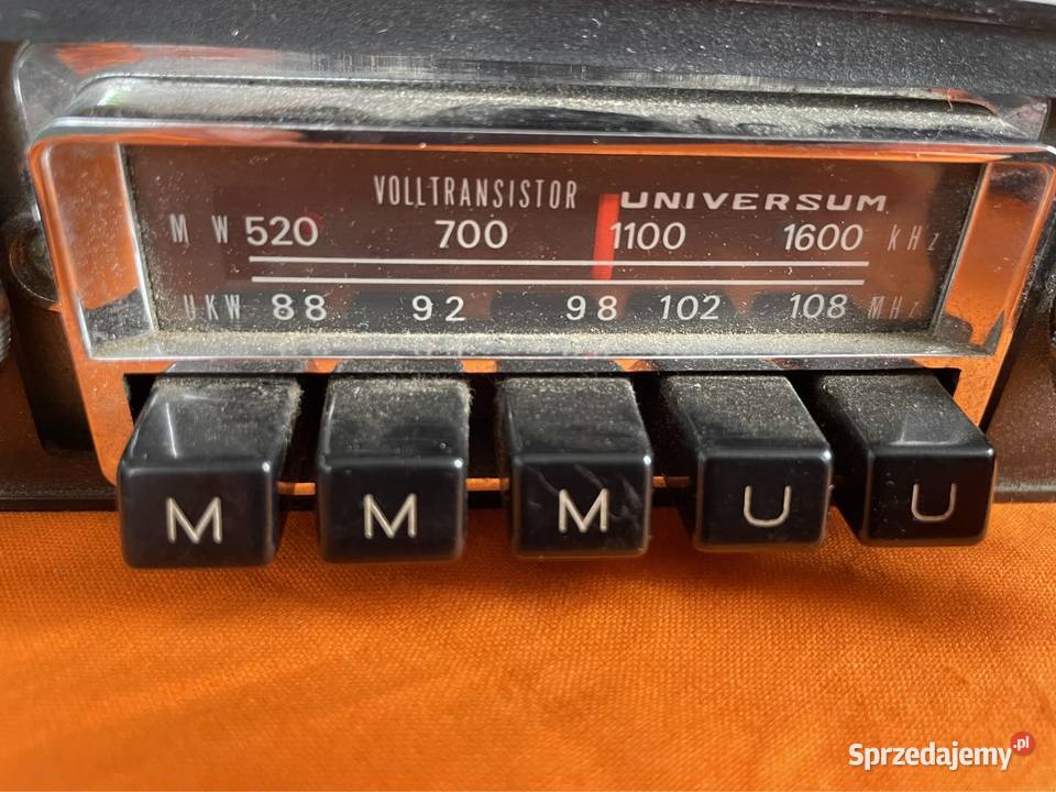 Stare radio samochodowe Katowice