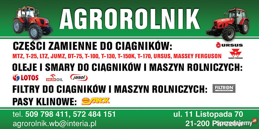 Podkłada koła pośredniego rozrządu MF 3 Parczew sprzedam