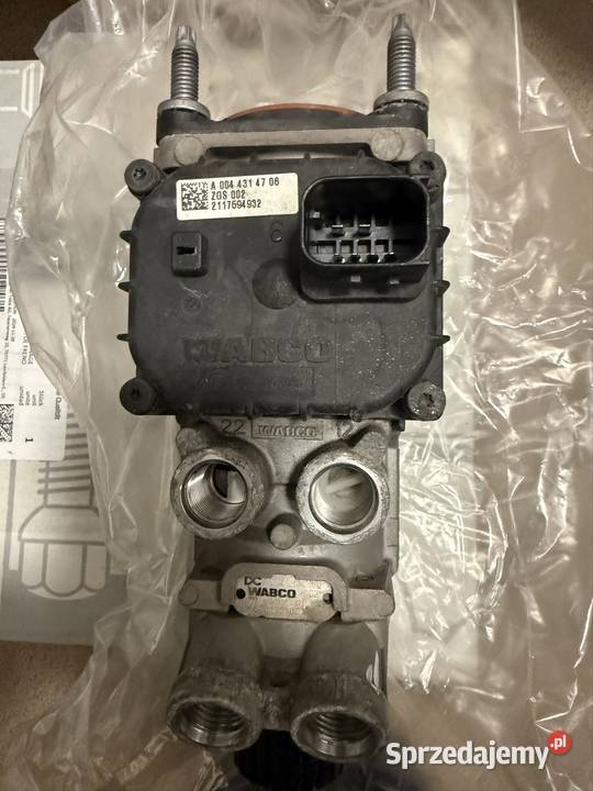 Zawór hamulcowy pod pedałem Mercedes Actros MP4 Układ ABS i ESP Warszawa