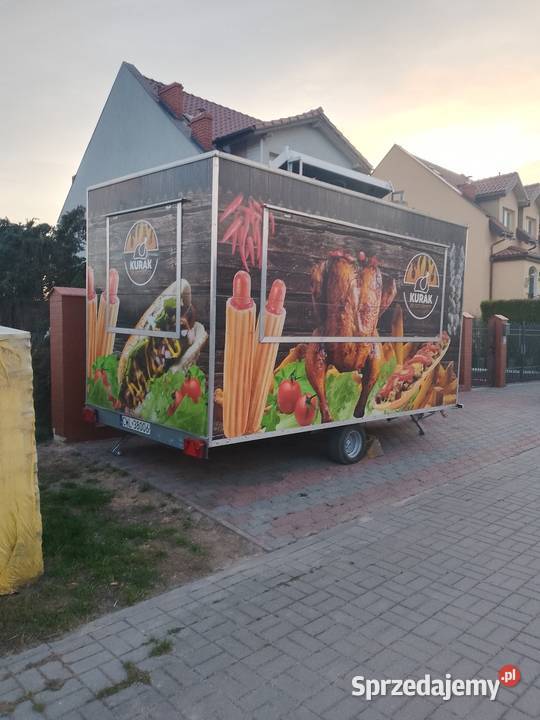 Przyczepa gastronomiczna do wynajęcia Wieniec