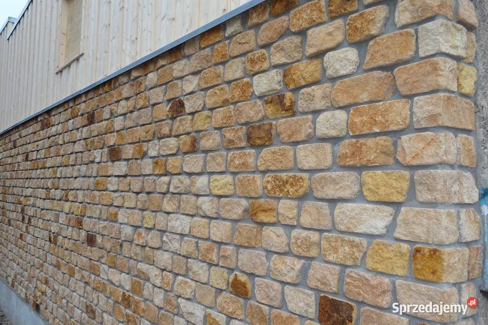Cegła bloczek kamień łupany murowy na ściany Radomsko