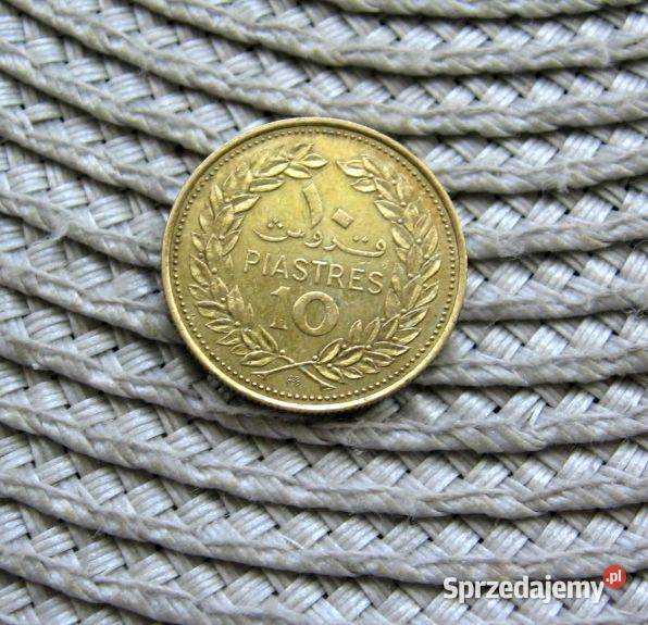 Liban 10 Piastrów 1975r wielkopolskie Kalisz