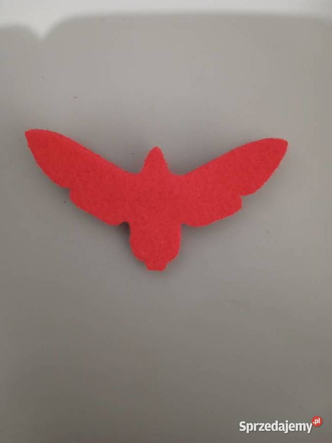 Przypinka filcowa broszka Tychy