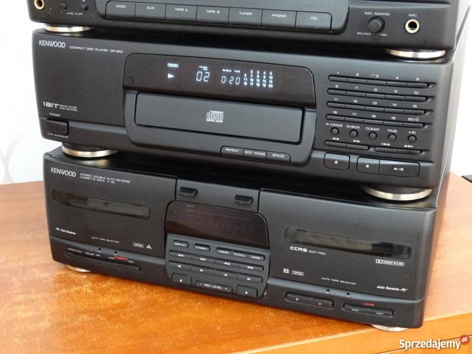 Wieża Kenwood 4 segmentymocna WYSYŁKA Jasło