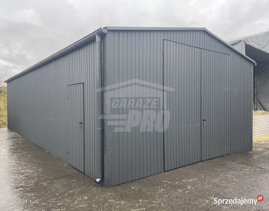 Hala Garaż 7x11 m brama dwuskrzydłowa drzwi zachodniopomorskie Szczecin