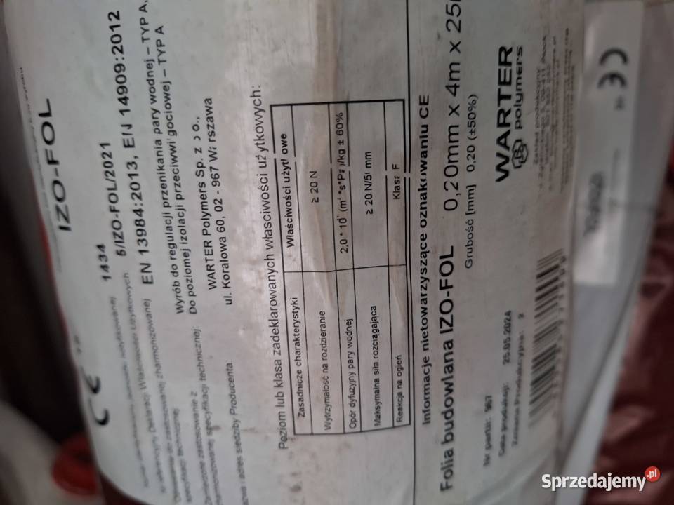 Folia budowlana