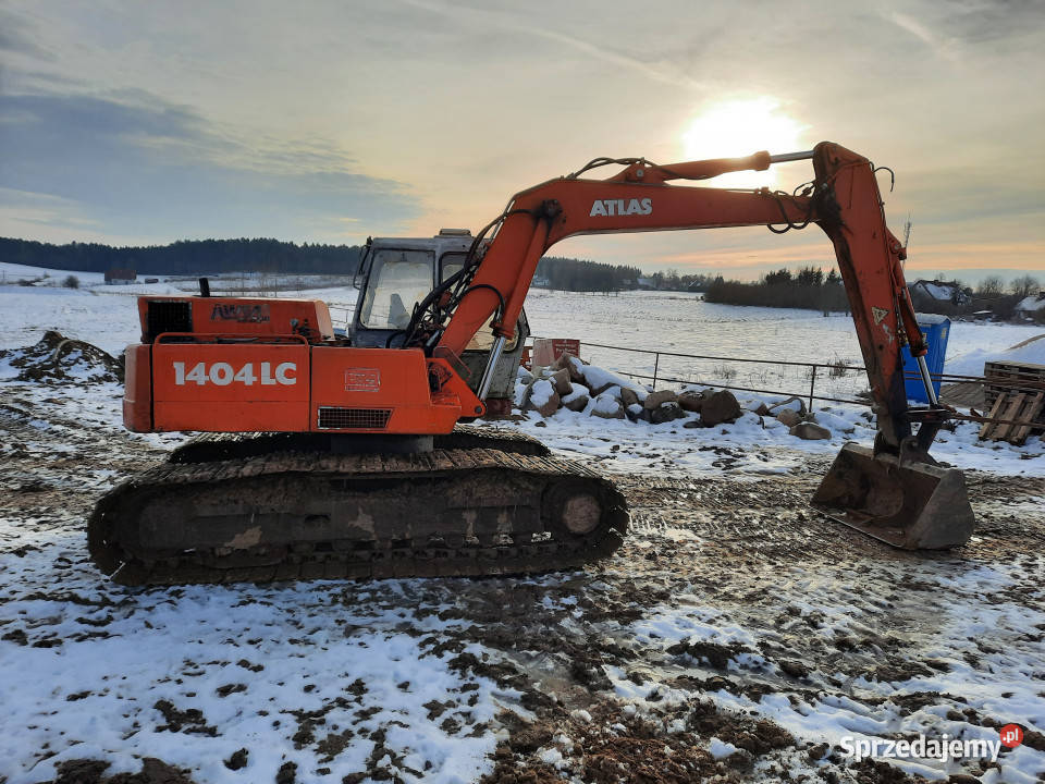 Koparka gąsienicowa ATLAS 1404 Kudypy