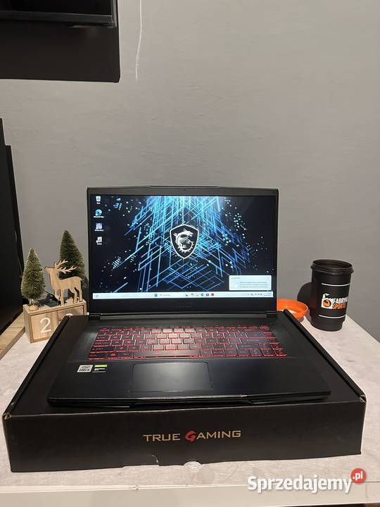 Laptop MSI Intel i5 12x45GHz GTX 144Hz 16GB RAM Gorlice