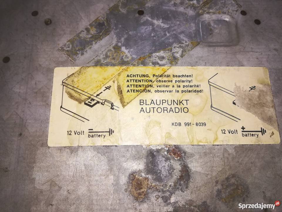 Stare Radio samochodowe Blaupunkt Frankfurt mazowieckie