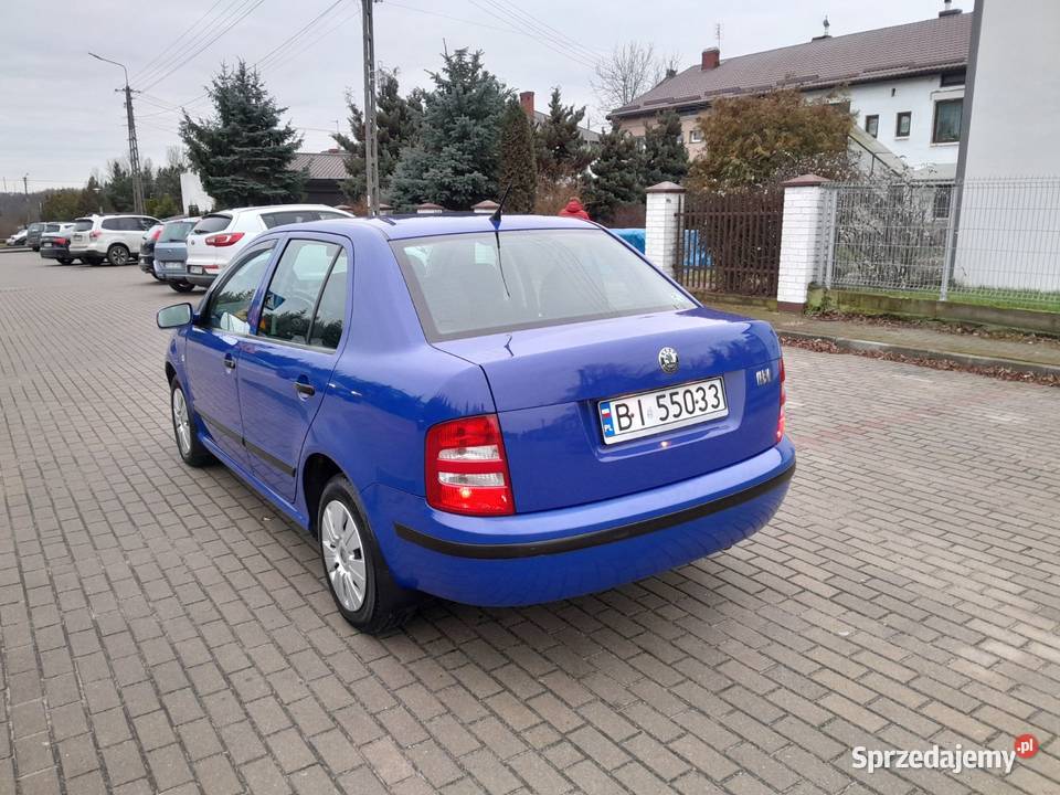 FABIA 2004 Sedan kupiona w salonie GARAŻOWANA ABS Fabia Ciechanowiec