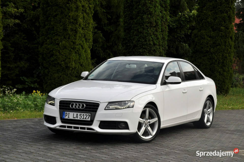 Audi A4 18T160158XenonLedWelurParktronikI WłAlu bluetooth