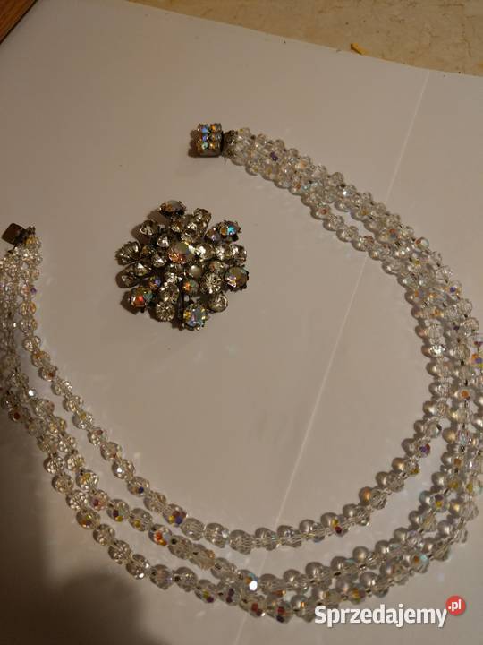 Korale i broszka Cieszyn sprzedam