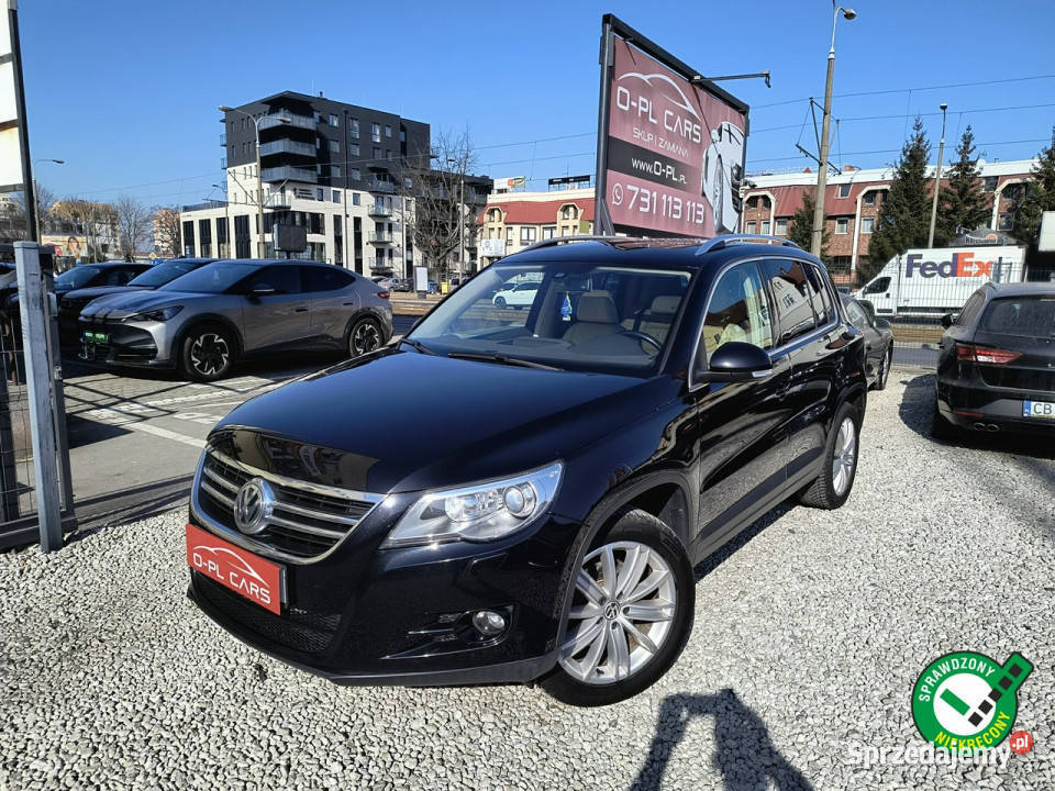 Volkswagen Tiguan Jasne wnętrze Skóry Panorama ABS kujawsko-pomorskie Bydgoszcz