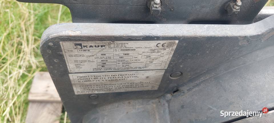 Obrotnica do wózka widłowego Wałbrzych