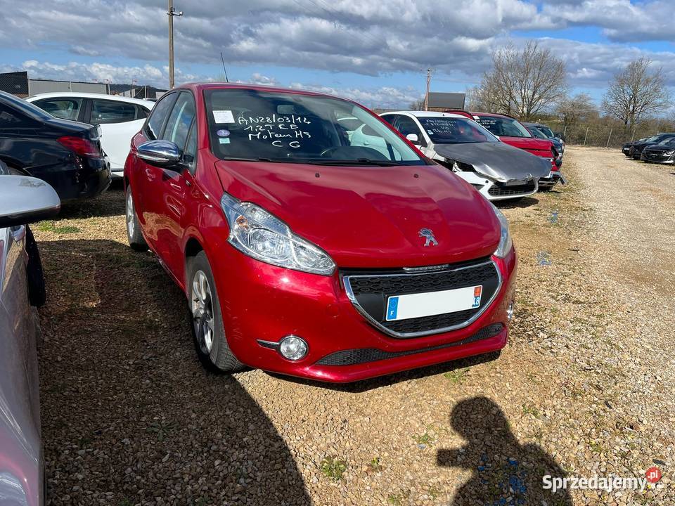 PEUGEOT 208 12 VTi 82 DE796 uszkodzony 208 Gdańsk