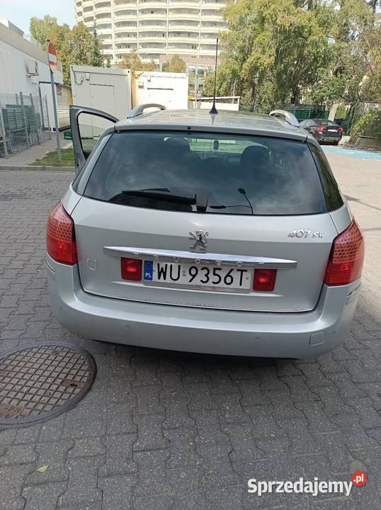 Peugeot 407 SW ostateczna mazowieckie Warszawa