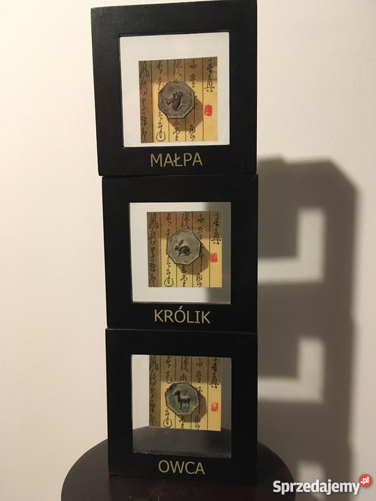 obrazki chińskie laka 3 sprzedam