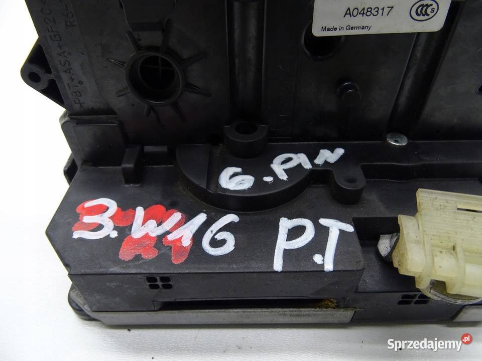 ZAMEK DRZWI PRAWY TYŁ PRAWY TYLNY 13431844 OPEL