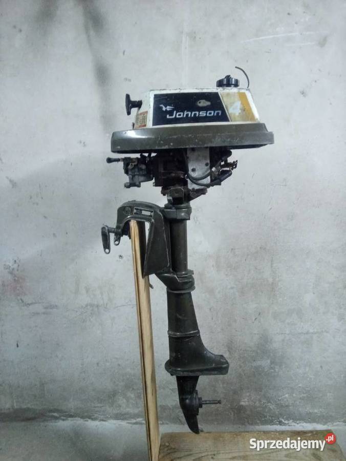 Silnik Zaburtowy JOHNSON 4 Rok produkcji 1976 Łagów