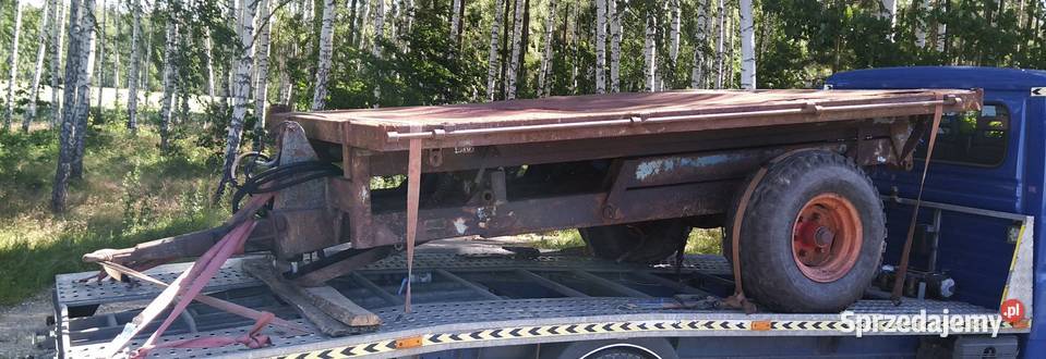 Przyczepy sztywna Star wywrotka 3 strony wywrot Nowa Brzeźnica