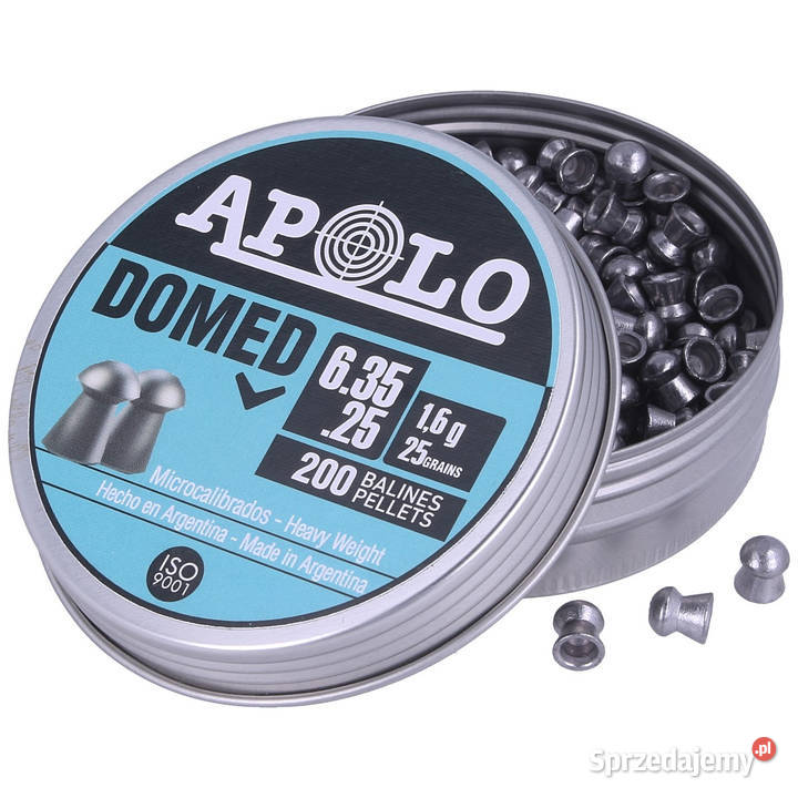 Śrut Apolo Domed 635 mm 200 160g250gr 13501 mazowieckie Maciejowice