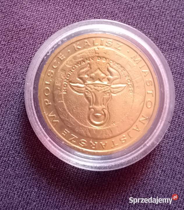 Moneta zastępcza 4 Denary Kaliskie 2009 r Koźminek